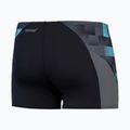 Plávacie boxerky pánske Speedo Endurance+ MAX Splice Aquashort black/usa charcoal/marine 2