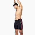 Pánske plavky Jammery Speedo Tech Panel Jammer black/siren red/usa charcoal 4