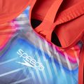 Dámske jednodielne plavky Speedo Fastskin LZR Pure Valor 2.0 Openback Kneeskin flame red/picton blue 4