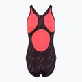 Jednodielne plavky Speedo HyperBoom Allover Medalist black/plum dandy/siren red 2