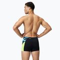 Pánska plavecké boxerky Speedo Endurance+ MAX Splice Aquashort black/hyper yellow 2