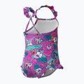 Detské jednodielne plavky Speedo Learn To Swim Detské Printed Frill Thinstrap neon violet 2