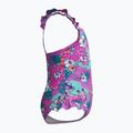 Detské jednodielne plavky Speedo Learn To Swim Detské Printed Frill Thinstrap neon violet 4