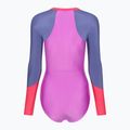 Dámske jednodielne plavky Speedo Colour Block neon violet 2