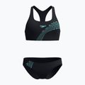 Dámske dvojdielne plavky Speedo Placement Bikini set arctic glass