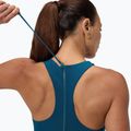Dámske jednodielne plavky Speedo Racer Zip with Built in Swim Bra dark teal 5