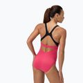 Dámske jednodielne plavky Speedo Flex Band with Swim Bra raspbery fill/vermilion/punch 3