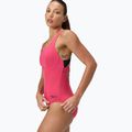 Dámske jednodielne plavky Speedo Flex Band with Swim Bra raspbery fill/vermilion/punch 4