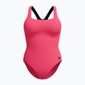 Dámske jednodielne plavky Speedo Flex Band with Swim Bra raspbery fill/vermilion/punch 7