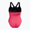 Dámske jednodielne plavky Speedo Flex Band with Swim Bra raspbery fill/vermilion/punch 8