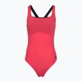 Dámske jednodielne plavky Speedo Flex Band with Swim Bra raspbery fill/vermilion/punch 7