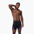 Pánske plavecké jammery Speedo Duo Logo Print Mid Jammer black/coral sands/neon violet 6
