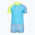 Pánske dvojdielne plavky Speedo Learn To Swim Digital Rash Top Set turkish sea