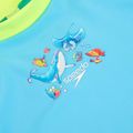 Pánske dvojdielne plavky Speedo Learn To Swim Digital Rash Top Set turkish sea 5