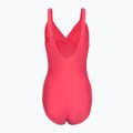 Dámske jednodielne plavky Speedo Shaping Cross Knot raspberry fill/vermilion/punch 2