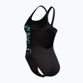 Dámske jednodielne plavky Speedo Hyperboom Placement Muscleback dark teal 5