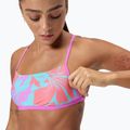 Horný diel plaviek Speedo Allover Digital Crossback Crop Top Kaluna floral/arctic glass 6
