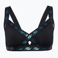 Horný diel plaviek Speedo Solid Logo Elastic Cross Front Top anthracite