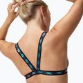 Horný diel plaviek Speedo Solid Logo Elastic Cross Front Top anthracite 7
