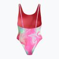 Dámske jednodielne plavky Speedo Flu3nte Printed Convertible coral sands 2