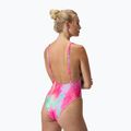 Dámske jednodielne plavky Speedo Flu3nte Printed Convertible coral sands 7
