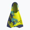 Plavecké plutvy Speedo Short Blade hapuna blue/hyper yellow/arctic glass