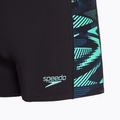 Pánska plavecké boxerky Speedo Hyperboom Panel Aquashort black/dark teal 3