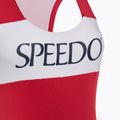 Dámske jednodielne plavky Speedo Colourblock Racerback high risk red 3