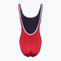 Dámske jednodielne plavky Speedo Solid Bound Scoop high risk red 2