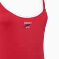Dámske jednodielne plavky Speedo Solid Bound Scoop high risk red 3