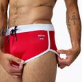 Pánske plavky Speedo Jetstream Retro Logo Brief high risk red 4