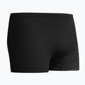 Pánske plavecké boxerky Speedo Medley Logo Aquashort black/usa charcoal 3