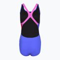 Dámske jednodielne plavky Speedo Placement Digital Powerback molten blend/cobalt pop 2