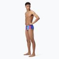 Pánske plavky Speedo Club Training Placement Brief molten blend/cobalt pop 2