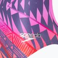 Dámske jednodielne plavky Speedo Placement Digital Vback balance blend/hapuna blue 3