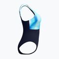 Dámske jednodielne plavky Speedo Shaping Contour Eclipse Printed true navy/berry 4
