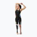 Dámsky pretekársky outfit Speedo Fastskin LZR Pure Intent 2.0 Closedback Kneeskin black / molten blur / hyper yellow / mainline 2