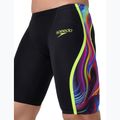 Pánske plavecké jammery Speedo Fastskin LZR Intent 2.0 Jammer black/molten blur/hyper yellow 5