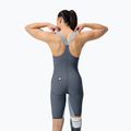 Dámske závodné plavky Speedo Fastskin LZR Pure Valor 2.0 Closedback Kneeskin grey lead / acadia blue / mainline 3