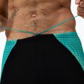 Pánske plavky boxerky Speedo Endurance+ MAX Splice Aquashort black/turquoise gem 6
