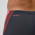 Pánske plavky boxerky Speedo Hyper Boom Splice grey lead/neon coral 7