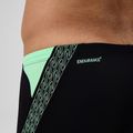 Pánske plavky boxerky Speedo Hyper Boom Splice black/alfalfa green 7