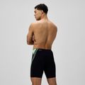 Pánske plavky Speedo Hyper Boom Splice black/alfalfa green 3