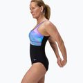 Dámske jednodielne plavky Speedo Shaping Contour Eclipse Printed indigo glow 4