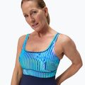 Dámske jednodielne plavky Speedo Shaping Contour Eclipse Printed turquoise gem 5