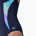 Dámske jednodielne plavky Speedo Shaping Printed LunaElustre One Piece turquoise gem 6