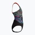 Detské jednodielne plavky Speedo Digital Placement Powerback neon coral 4