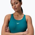 Dámske jednodielne plavky Speedo Colourblock 2.0 deep emerald 5