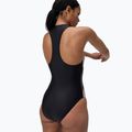 Dámske jednodielne plavky Speedo Zip Colorblock anthracite 3
