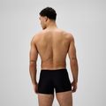 Pánske plavky boxerky Speedo Medley Logo Aquashort black/alfalfa green 3